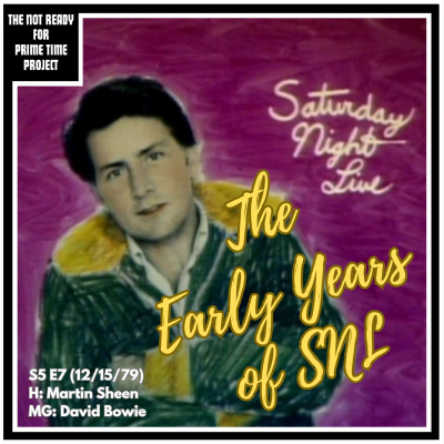 episode The Early Years of SNL: S05E07 Martin Sheen/David Bowie (12/15/79) artwork