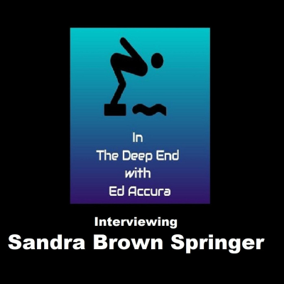 episode Ed Accura interviews playwright Sandra Brown Springer artwork