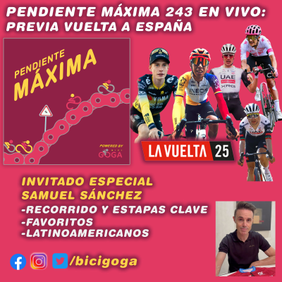 episode PENDIENTE MÁXIMA 243: Previa Vuelta a España artwork