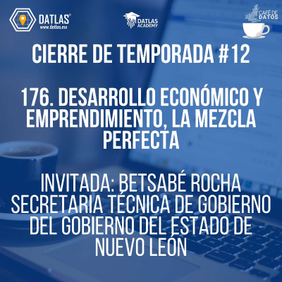episode 176. Desarrollo económico y emprendimiento, la mezcla perfecta - Invitada: Betsabé Rocha, Secretaria Técnica de Gobierno del Gobierno del Estado de Nuevo León artwork