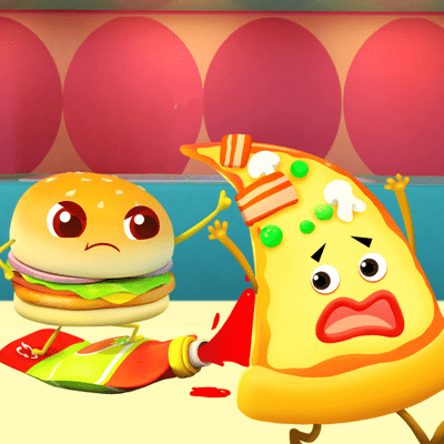 episode Hamburger and His Friends artwork
