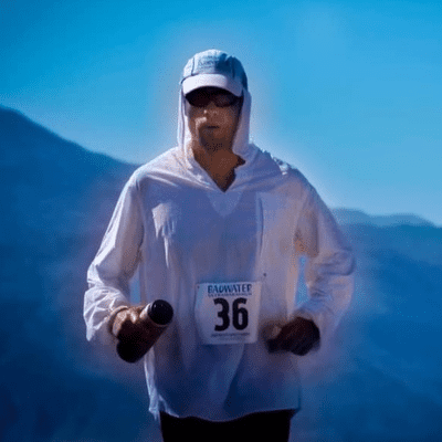 episode Podcast #108 Mark Cockbain Double Badwater Spartathlon & Notorious Race Director 'The Hard Stuff' artwork