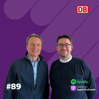 episode Mit Daten und KI die Energiewende gestalten – Einblick in den Bereich Business Intelligence der DB Energie: Georg Sauer & Florian Senzel artwork
