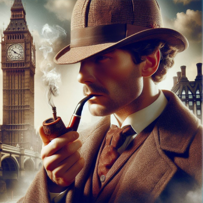 episode Die Geschichte des Beryll-Kopfschmuckes - Kriminalgeschichte von Arthur Conan Doyle #sherlockholmes artwork