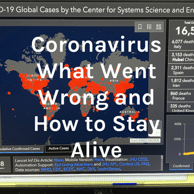 Coronavirus What Went Wrong and How to Stay Alive