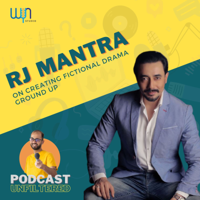 episode RJ Mantra On Creating Fictional Drama Ground Up artwork