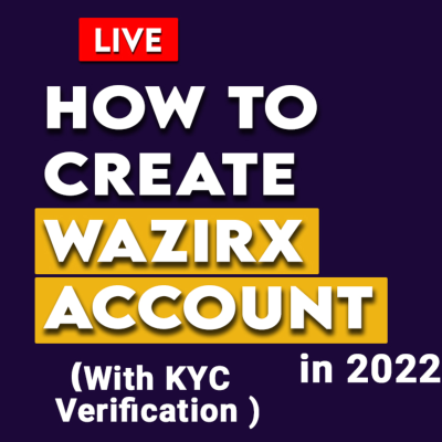 episode Step by Step guide on How to create Wazirx Account with KYC| Wazirx account kaise banaye in 2022 artwork