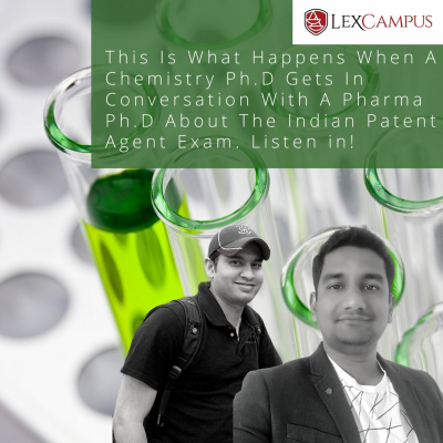 episode A Chemistry Ph.D In A Conversation With A Pharma Ph.D on the Indian Patent Agent Exam artwork