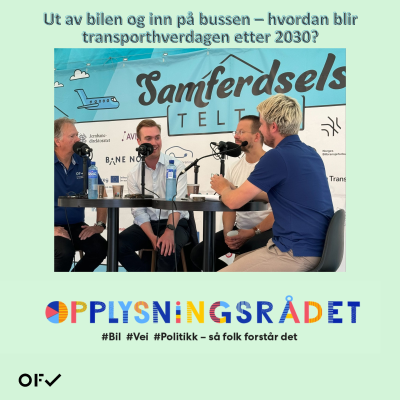 episode Ut av bilen og inn på bussen – hvordan blir transporthverdagen etter 2030? artwork