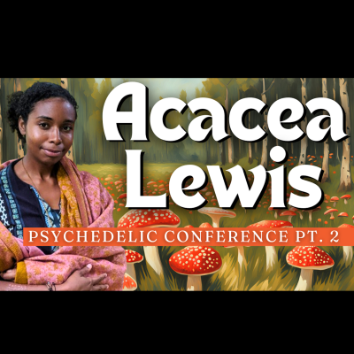 episode Acacea Lewis Psychedelic Conference Pt. 2 of 3: Plant Medicines Iboga, Huachuma, Psilocybin - Shamanism, Ancestors, The Rainbow Road artwork