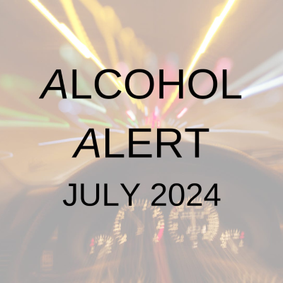 episode Alcohol Alert - July 2024 artwork