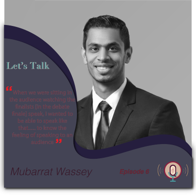 episode Ep 6: Debate Star ft. Mubarrat Wassey artwork