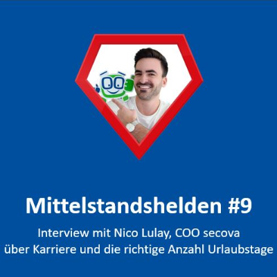 episode #9 Interview mit Nico Lulay, COO secova, U.a. über Karriere und die richtige Anzahl Urlaubstage artwork