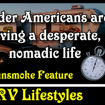 episode Many older Americans are living a desperate, nomadic life | RV Talk Radio Ep.99 #podcast #RVer #nomadic artwork