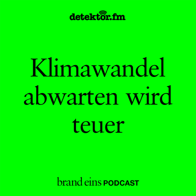 episode Klimawandel abwarten wird teuer artwork