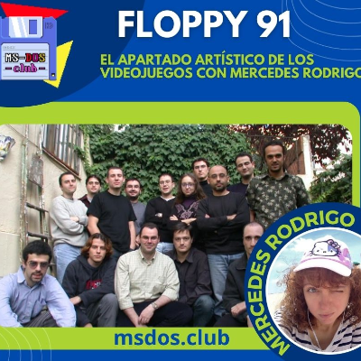 episode Floppy 91 – El apartado artístico de los videojuegos con Mercedes Rodrigo artwork