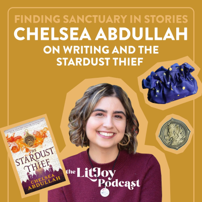 episode Interview with Stardust Thief Author Chelsea Abdullah artwork