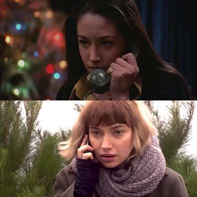 episode E14 Holidaze: "Black Christmas" 1974 vs. 2019 artwork