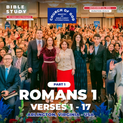 episode Bible Study: Romans 1 verses 1-17 part 1 – Sister Maria Luisa Piraquive (November 24, 2024) artwork