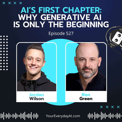 episode EP 527: AI’s First Chapter: Why Generative AI Is Only the Beginning artwork
