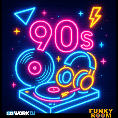 episode 90s mix promo FR BR Coworkdj artwork