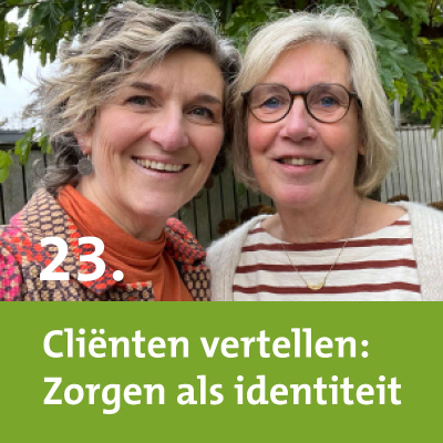 episode 23. Cliënten vertellen over hun coachingstraject: Zorgen als identiteit. In gesprek met Liesbeth. artwork