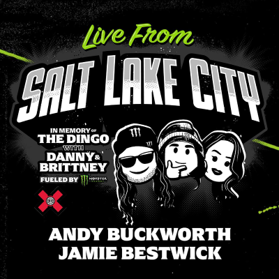 episode Andy Buckworth and Jamie Bestwick, BMX Icons & X Games Gold Medalists – UNLEASHED Podcast E505 artwork
