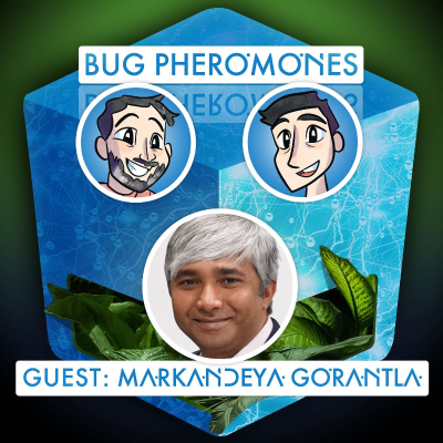 episode BioHackers Podcast Ep. 12 – Bug Pheromones & Agriculture featuring Markandeya Gorantla artwork