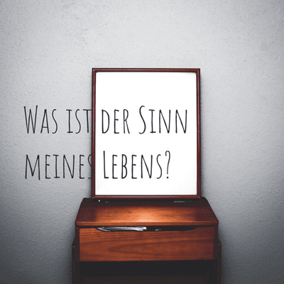 Was ist der Sinn meines Lebens?