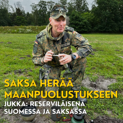 episode Reserviläisenä Suomessa ja Saksassa - Saksa herää maanpuolustukseen - Jukka Weigel artwork
