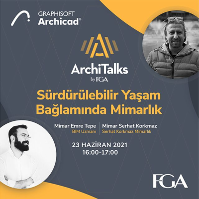 episode #ArchiTalks 21#01 Mimar Serhat Korkmaz ile Sürdürülebilir Yaşam Bağlamında Mimarlık artwork