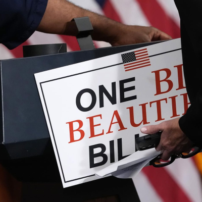 episode July 4, 2025 - "American Week": Trump's "Big Beautiful Bill" passes, but will Republicans rue the day? artwork