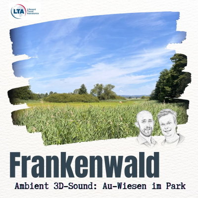 episode ASMR Frankenwald Au-Wiesen im Park: Ambient 3D-Sound zum Einschlafen artwork