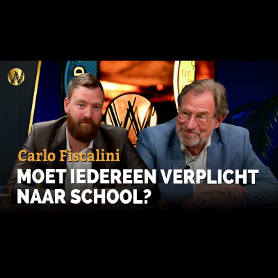 episode Moet iedereen verplicht naar school? | Staat’s Schuld | Carlo Fiscalini artwork