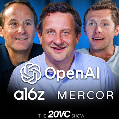 episode 20VC: a16z Raises $10BN in New Funds | Mercor Raises $350M at a $10BN Valuation | OpenAI Restructuring: Who Wins and Who Loses | Why IRR is a BS Metric and Three Ways to Win in VC Today artwork