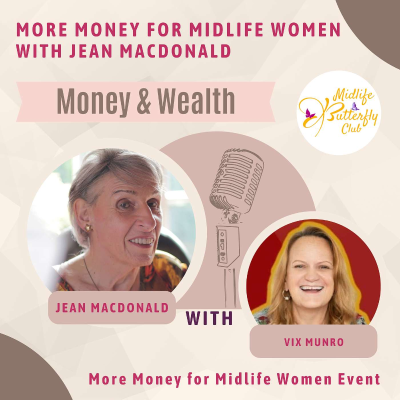 episode More Money for Midlife Women with Vix Munro artwork