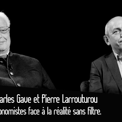 episode Charles Gave et Pierre Larrouturou : Économistes face à la réalité sans filtre. artwork