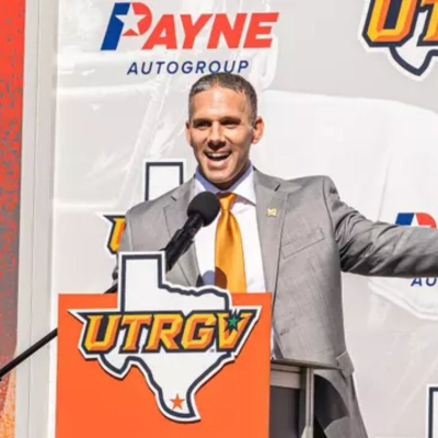 episode 1-on-1 with UTRGV Head Coach Travis Bush artwork