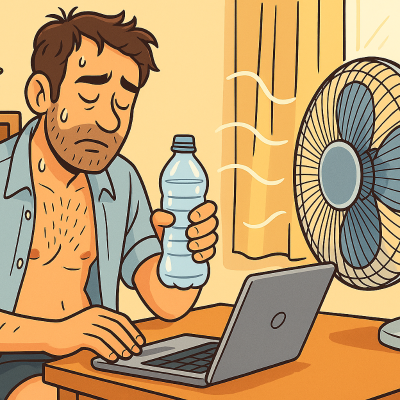 episode Mon quotidien de Solopreneur quand il fait chaud artwork