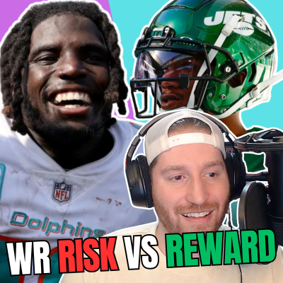 episode 2025 Fantasy Football Wide Receivers: League Winners & High Risk Players | Rich Hribar & Andrew Cooper artwork