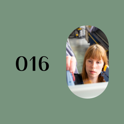 episode 016 Suzanne Oude Hengel, Footwear knit and shoe concept studio "Knit in Motion" artwork