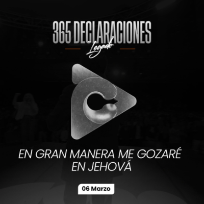episode Declaración del día - En gran manera me gozaré en Jehová - 06 Marzo artwork