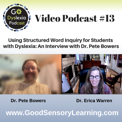 episode Go Dyslexia Podcast Episode 13: Using Structured Word Inquiry for Students with Dyslexia: An Interview with Dr. Pete Bowers artwork