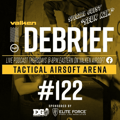 episode Debrief #122 - Tactical Airsoft Arena artwork
