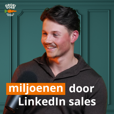 episode #344 - Maximaal omzet halen uit LinkedIn: de #1 LinkedIn sales expert legt uit hoe artwork