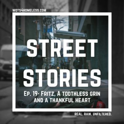 episode Ep 19: Fritz. A Toothless Grin And A Thankful Heart artwork