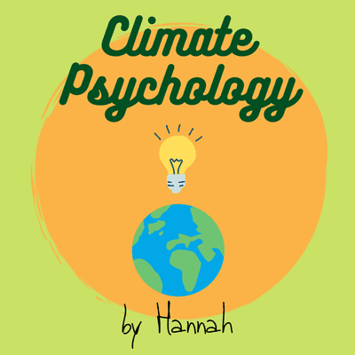 The Climate Psychology Podcast by Hannah Belitz