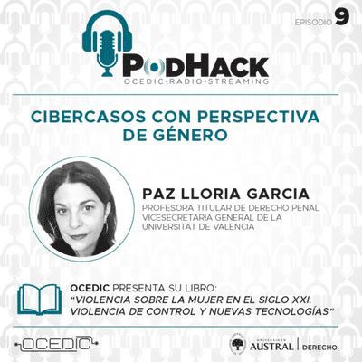 episode Cibercasos con perspectiva de género. Entrevista a Paz Lloria García artwork