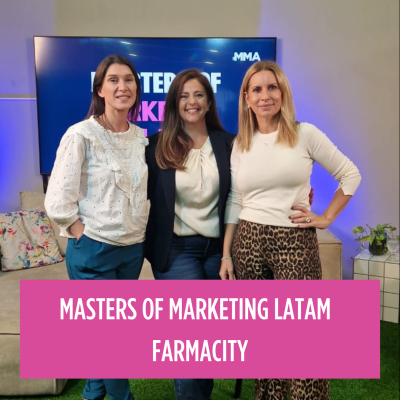 episode Masters of marketing Latam #63 | Farmacity | La evolución de la agenda del marketing y el consumidor omnicanal artwork