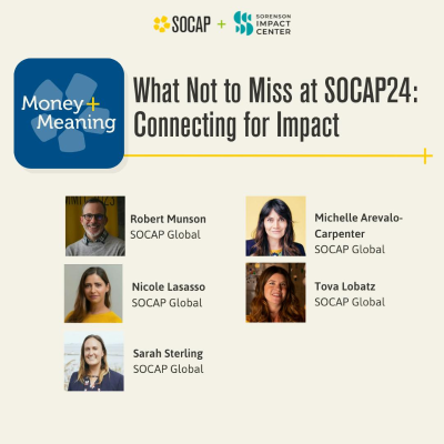 episode What Not to Miss at SOCAP24: Connecting for Impact artwork